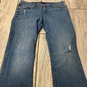 Rock & Republic Classic Blue Distressed Women Jeans 10M